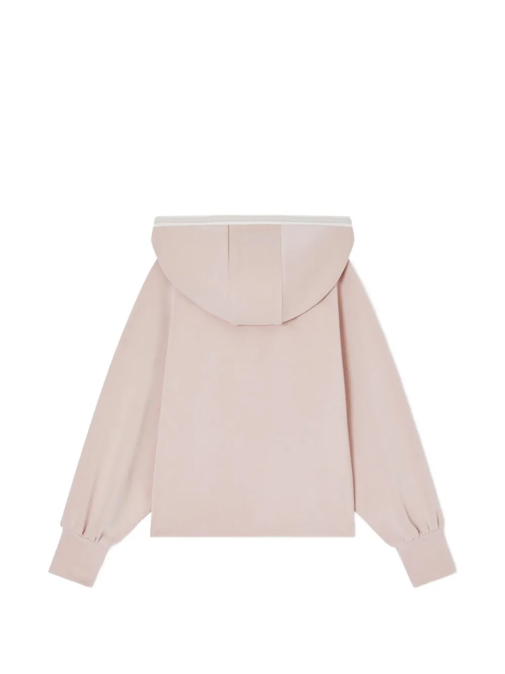 Emporio Armani Kids Hoodie met rits Roze