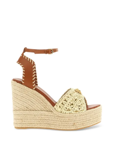 Versace braided medallion espadrilles