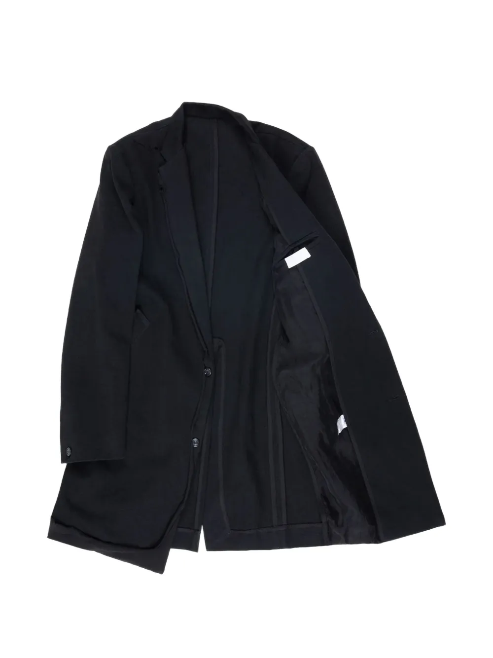  Alexander Digenova Button Notched Lapels Jacket - Black 