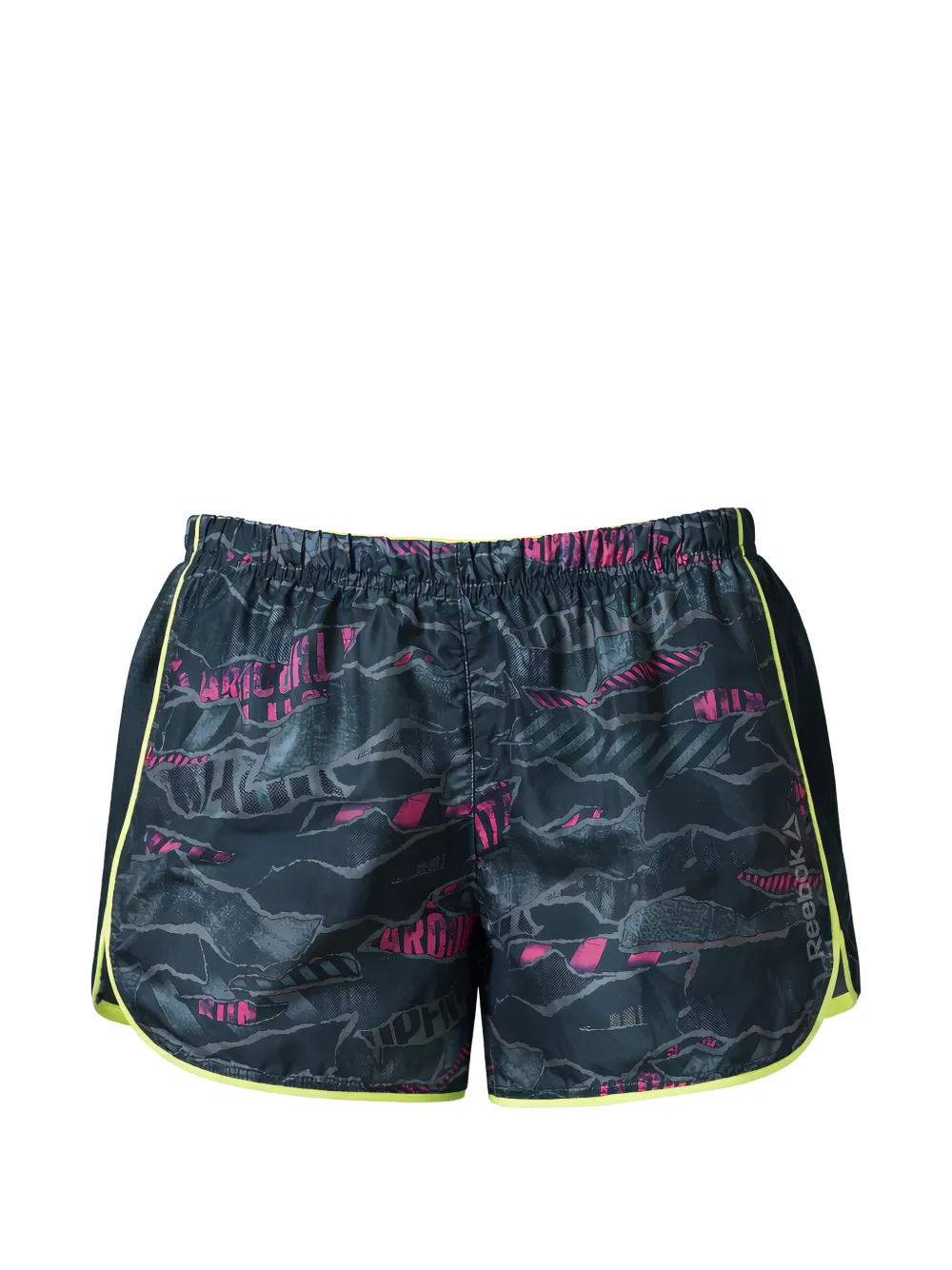 Reebok Shorts mit Logo-Print - Grau