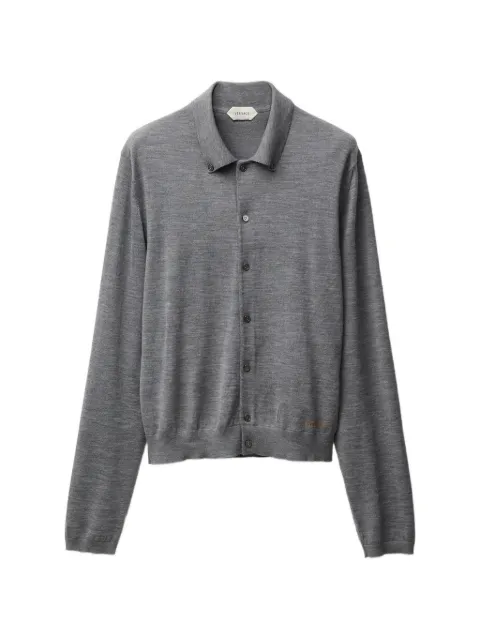 Versace polo-collar cardigan