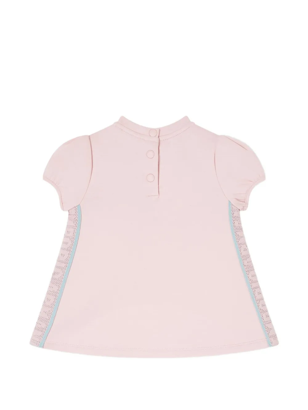 Emporio Armani Kids Jurk met korte mouwen Roze