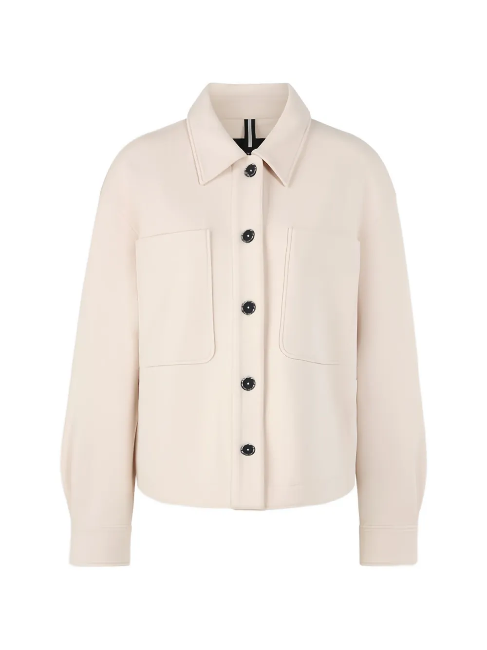 MARCCAIN Tigermania button-up cotton jacket - Nude