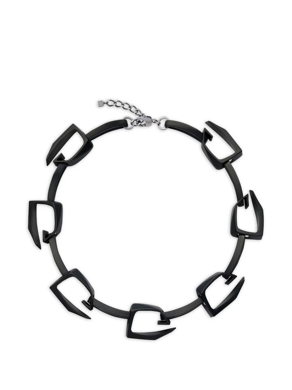  Givenchy Collar Giv Cut Grande - Negro 