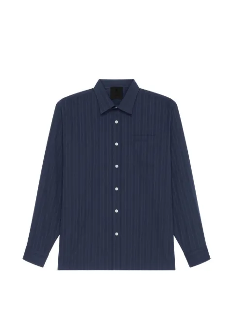 Givenchy pocket striped shirt