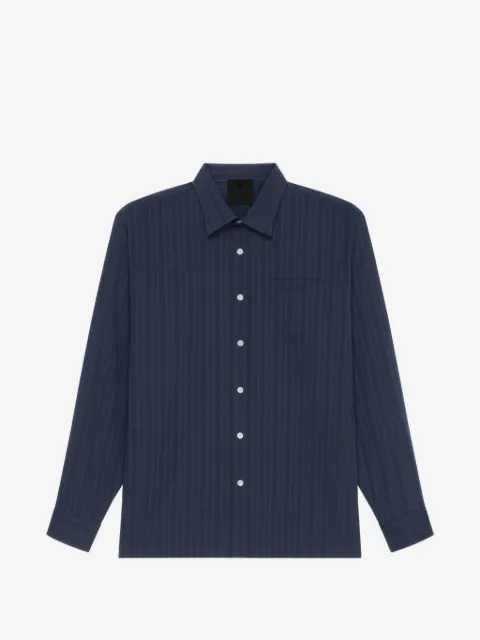 Givenchy pocket striped shirt