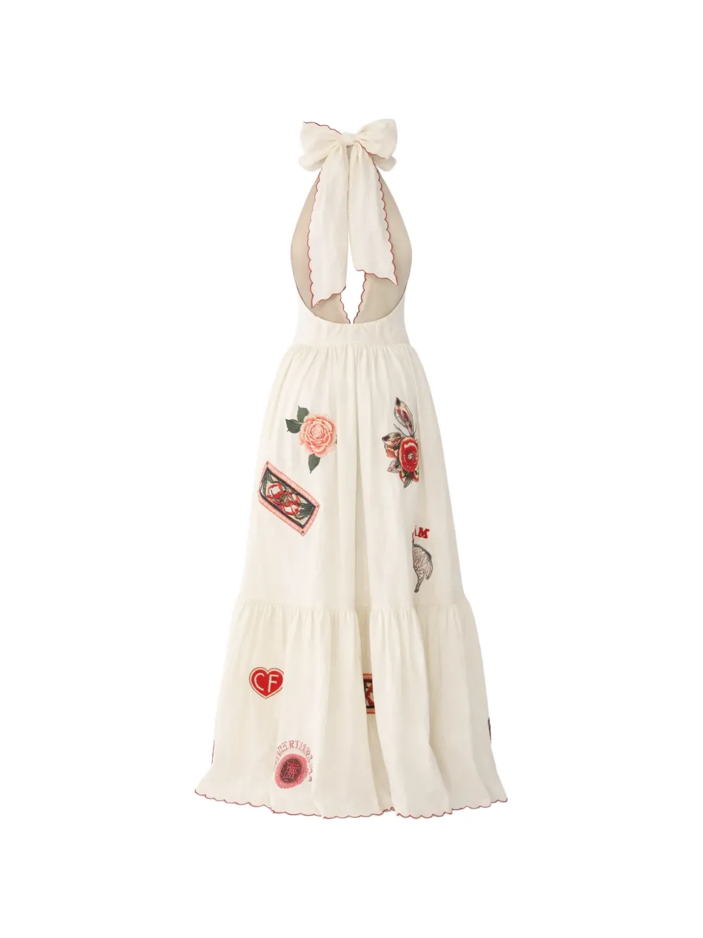  Camilla High Class Hookah Maxi Dress - Neutrals 