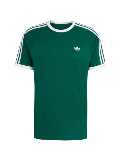adidas playera a rayas con logo
