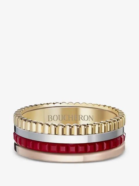 Boucheron Quatre red ring