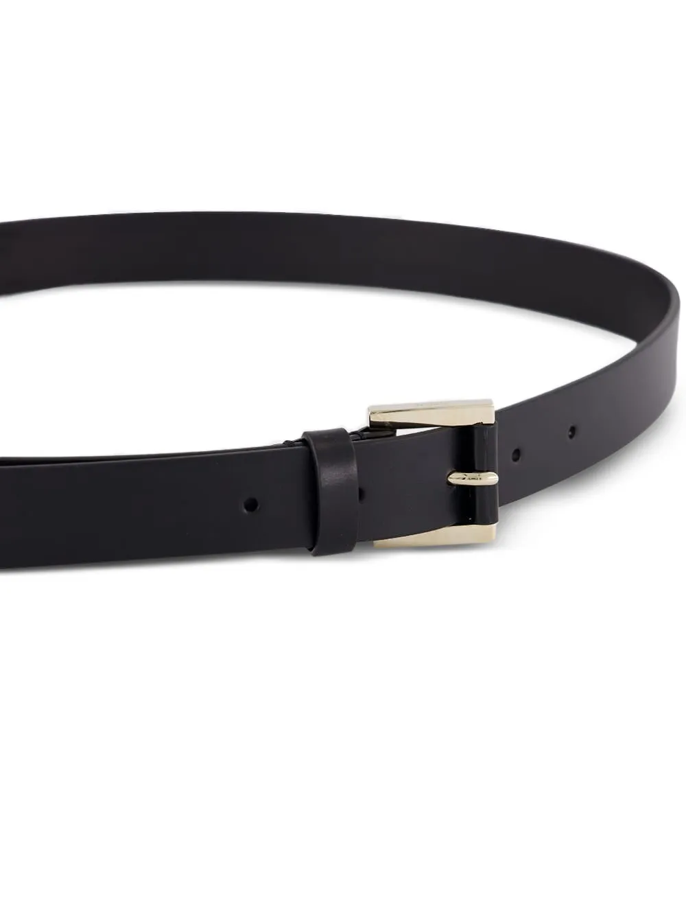  Tom Ford Leather Buckle Belt - Black 
