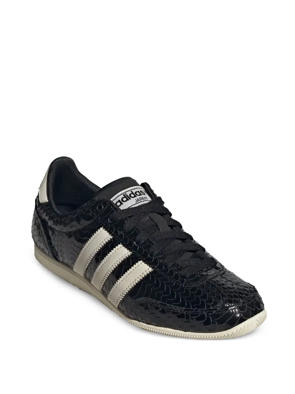 adidas Japan gestreepte sneakers met textuur Zwart