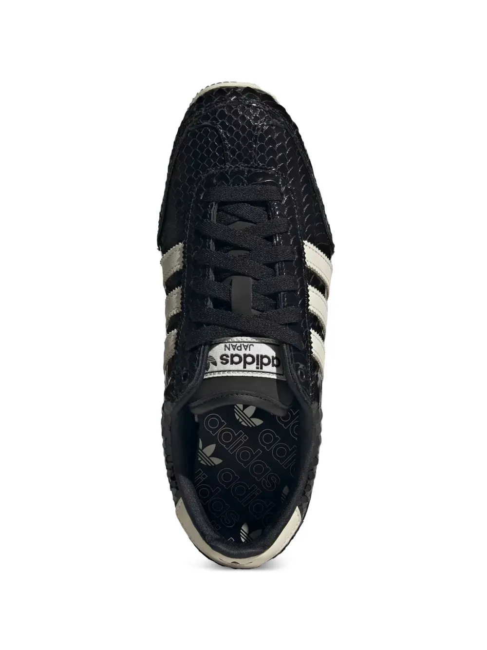 adidas Japan gestreepte sneakers met textuur Zwart