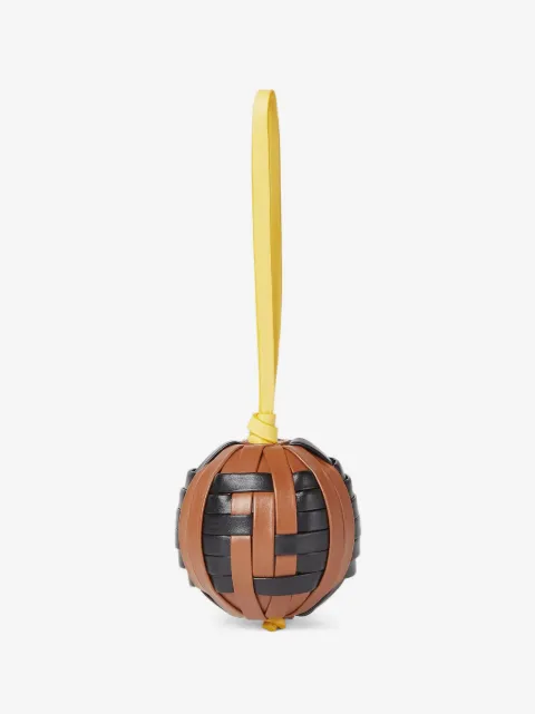 FENDI FF Sphera leather charm