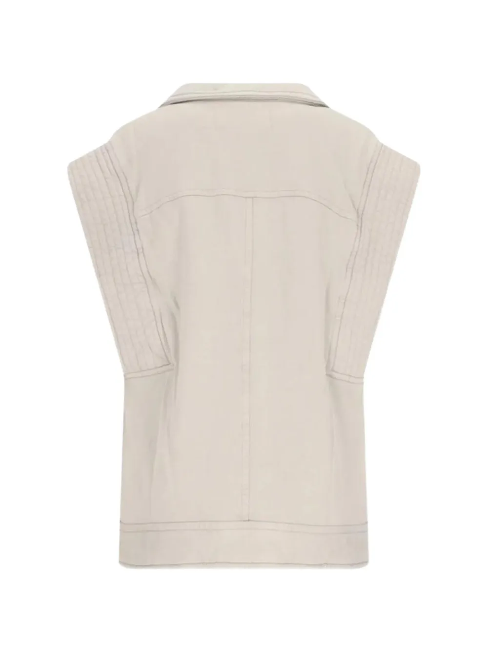  Isabel Marant Naelle Quilted Gilet - Neutrals 