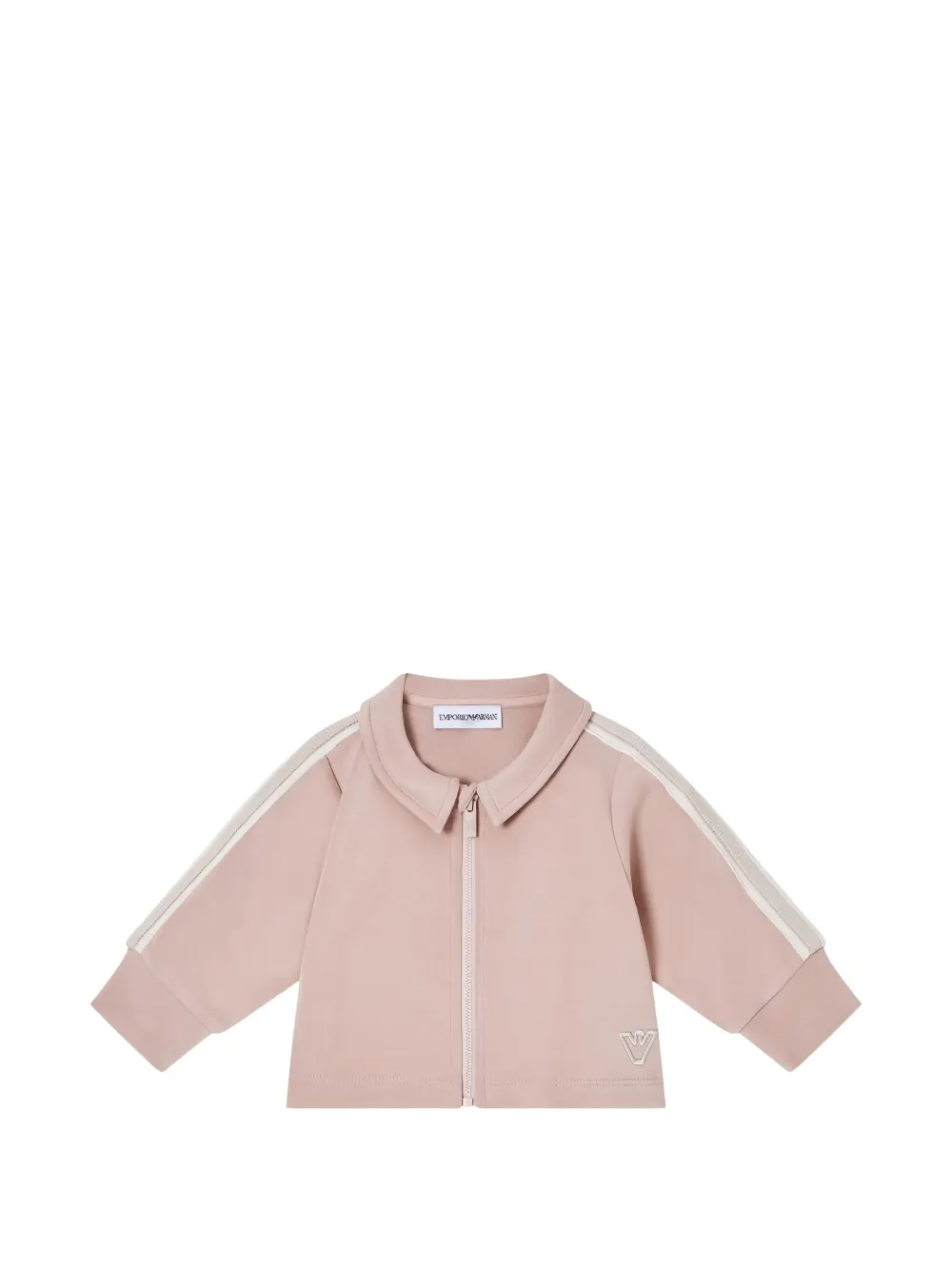 Emporio Armani Kids zip-up sweatshirt - Rosa