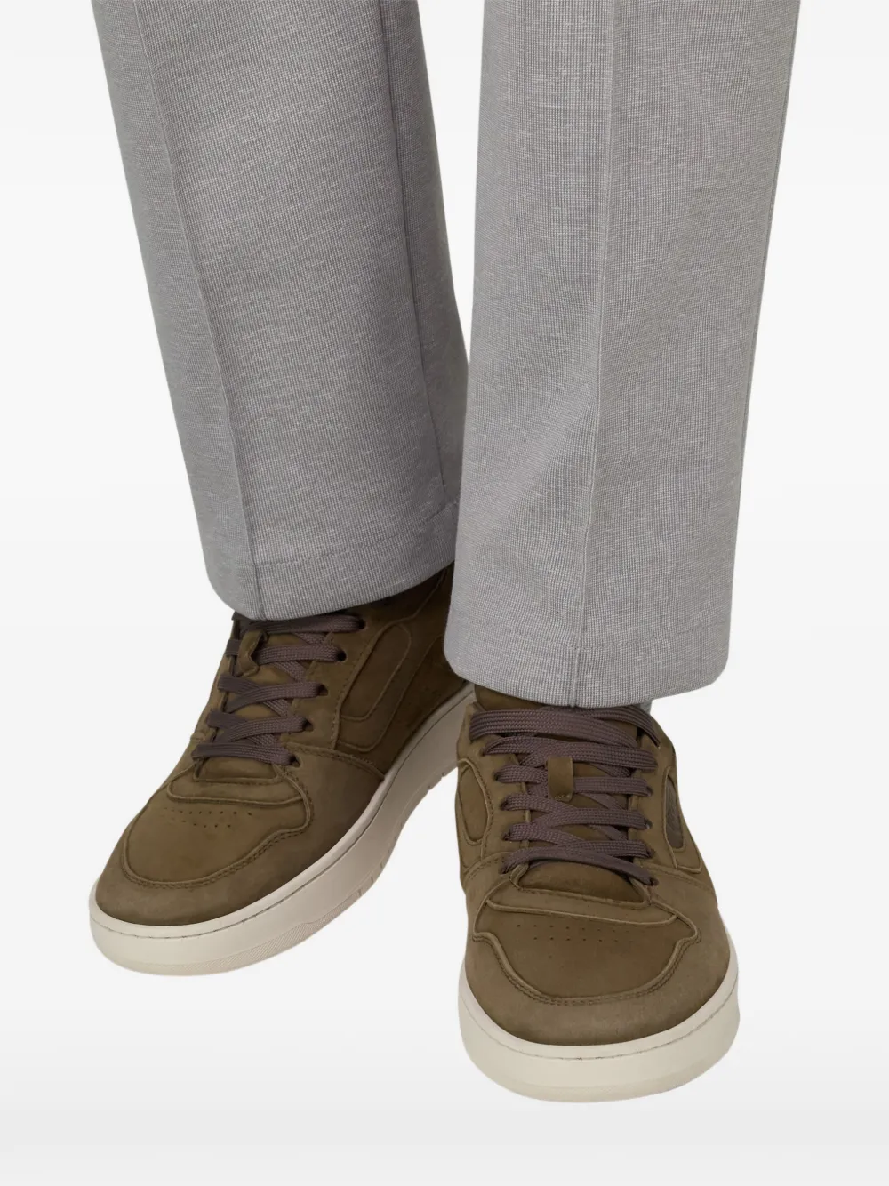 Boggi Milano Sneakers met logo Groen