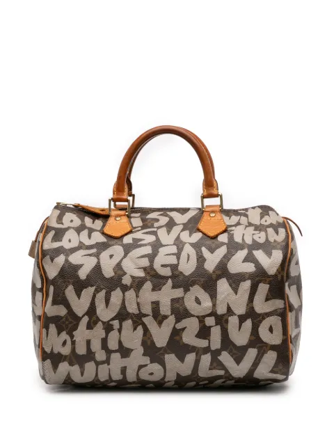 Louis Vuitton Pre-Owned 2001 Stephen Sprouse Monogram Graffiti Speedy 30 boston bag