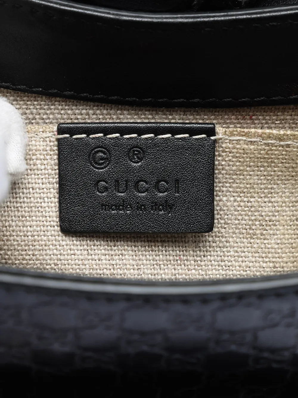 2016-2025 Mini Microguccissima Emily Crossbody Bag