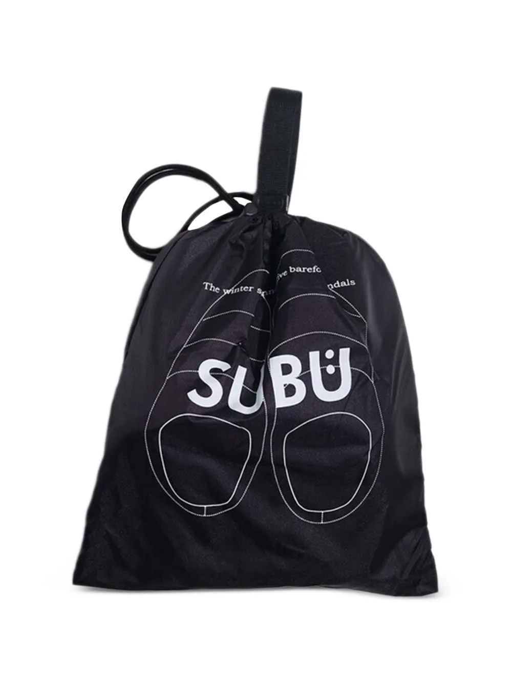 SUBU Slippers met bandje Zwart