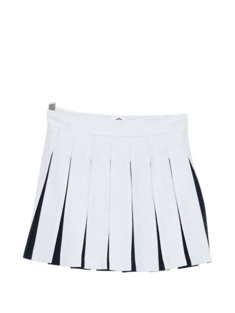 Vivetta textured pleated mini skirt