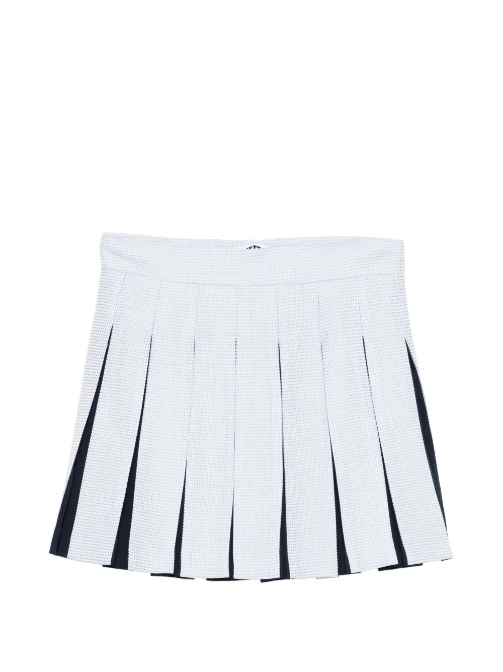 Vivetta textured pleated mini skirt - Blu