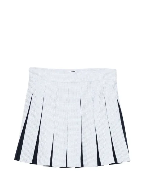 Vivetta textured pleated mini skirt