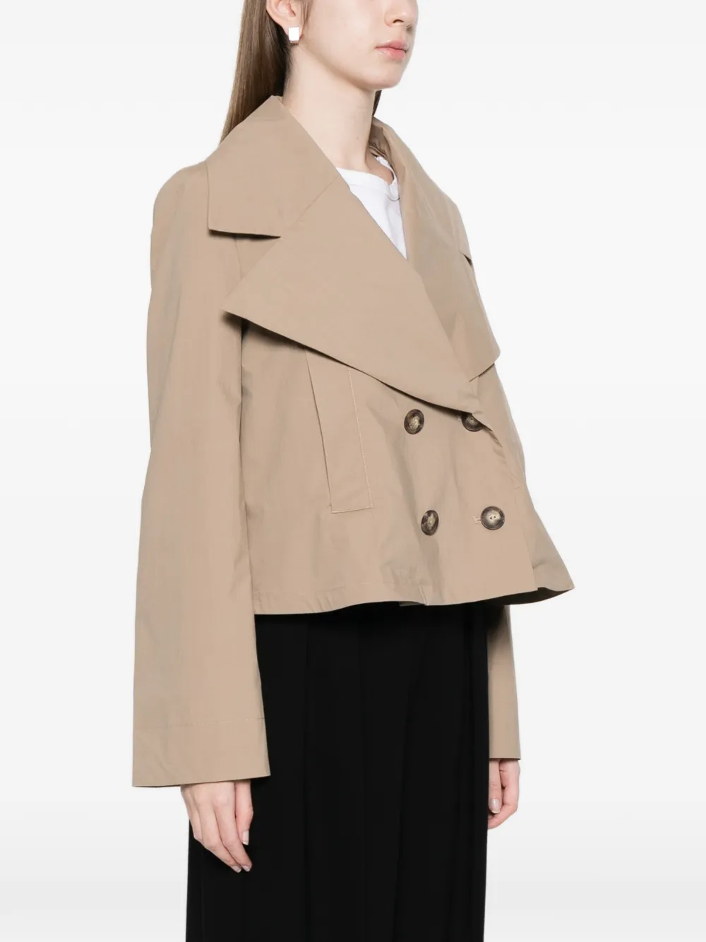  Emporio Armani Double-breasted Jacket - Neutrals 