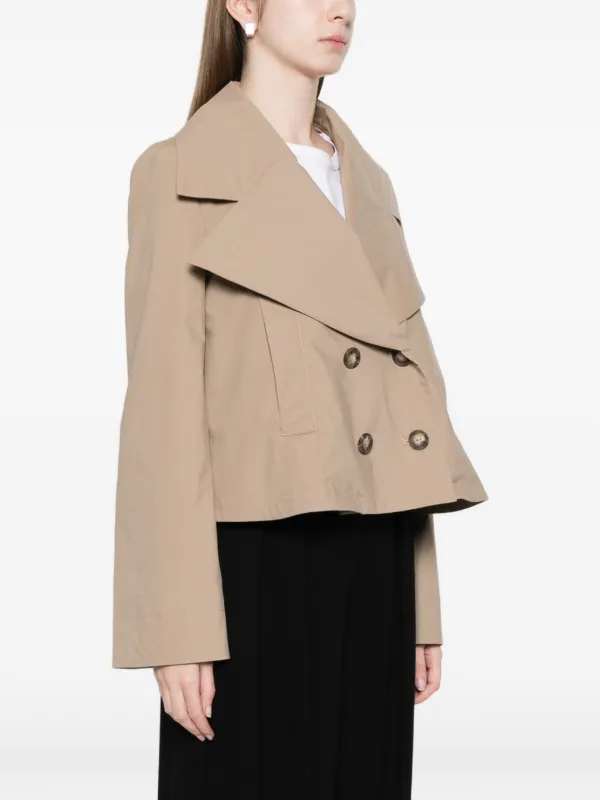 Emporio Armani double-breasted Jacket | Neutrals | FARFETCH