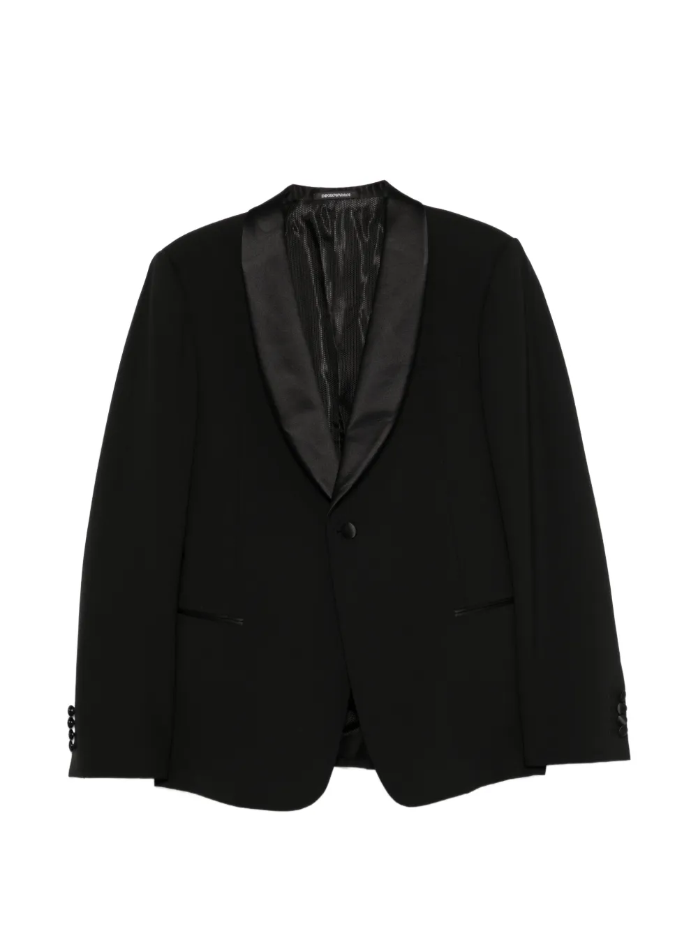 Emporio Armani single-beasted suit - Nero