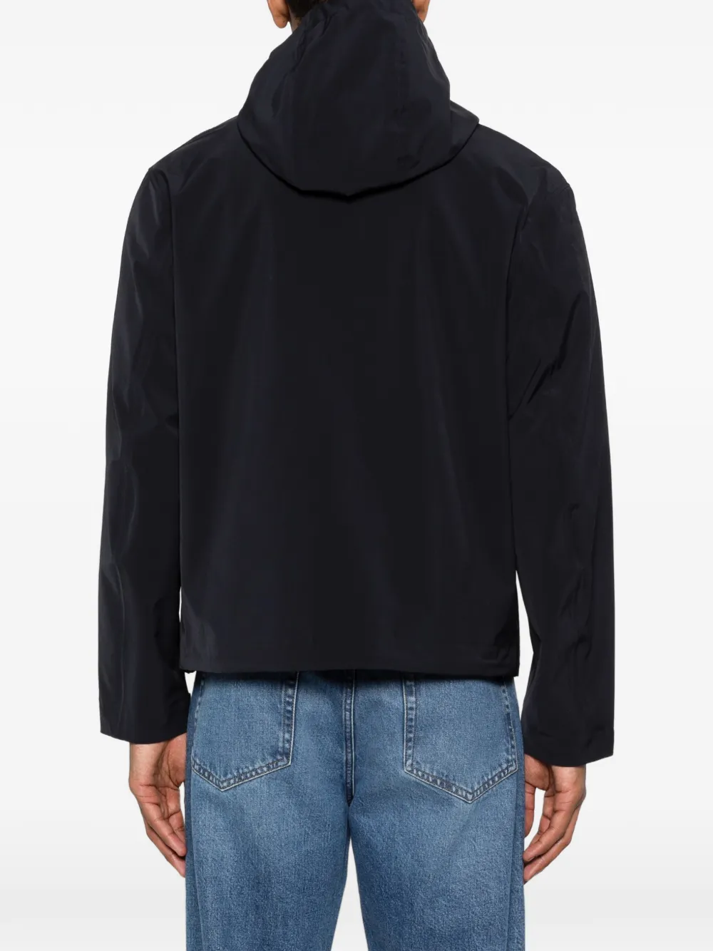 Emporio Armani Jack met capuchon Blauw