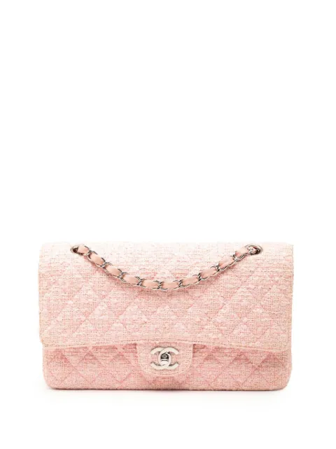 CHANEL Pre-Owned 2003-2004 Medium Classic Tweed Double Flap shoulder bag