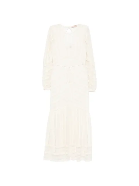 TWINSET vestido largo manga larga