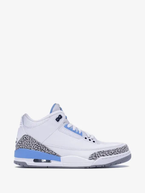 Jordan Jordan 3 "UNC Tarheels PE" print-panel sneakers