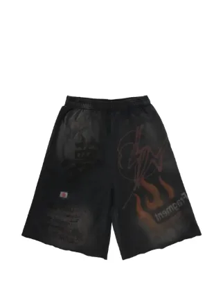 Nike x Cactus Jack x Fragment Graphic Track Shorts | Black | FARFETCH