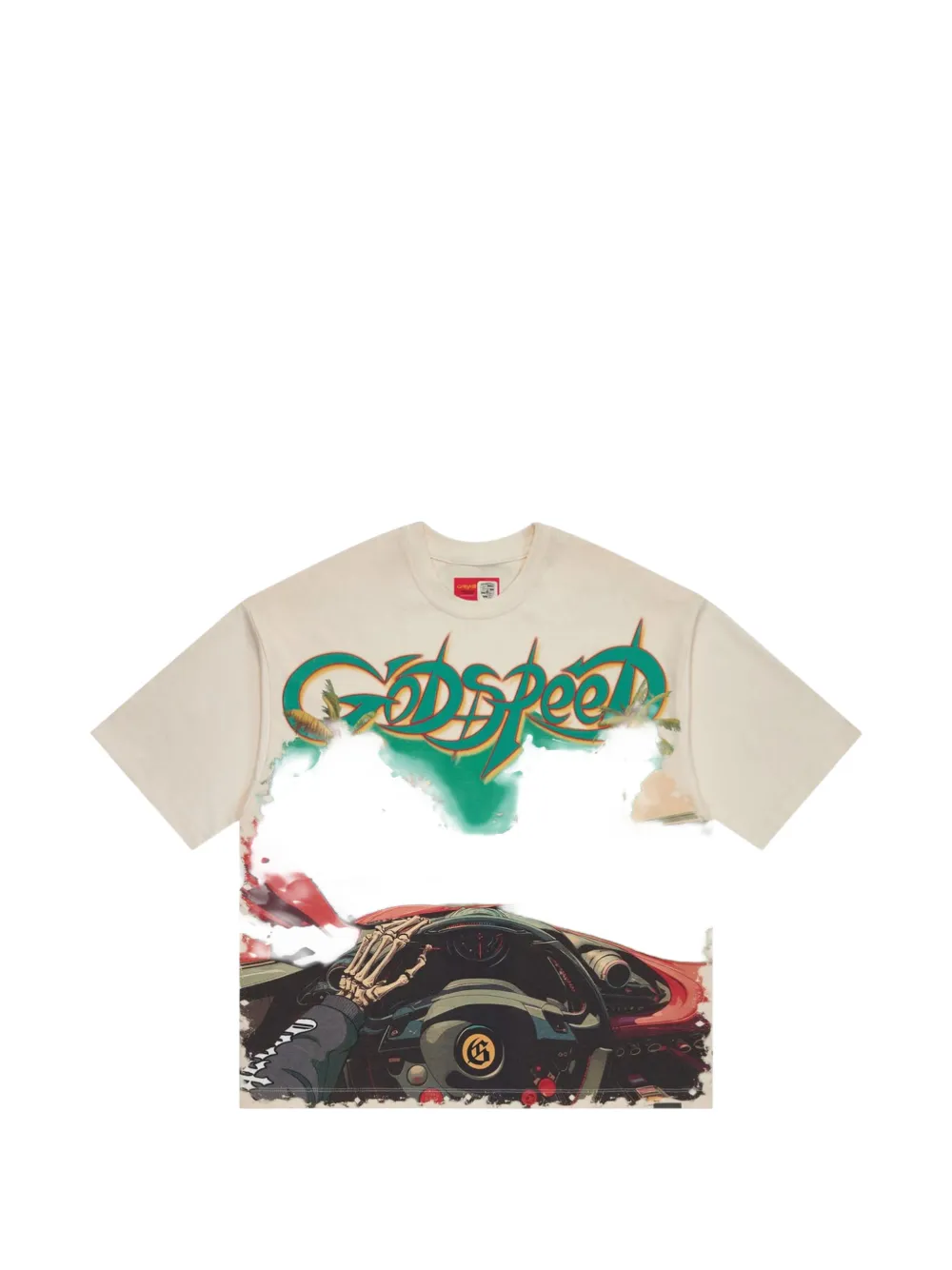 GODSPEED power steering T-shirt - Toni neutri