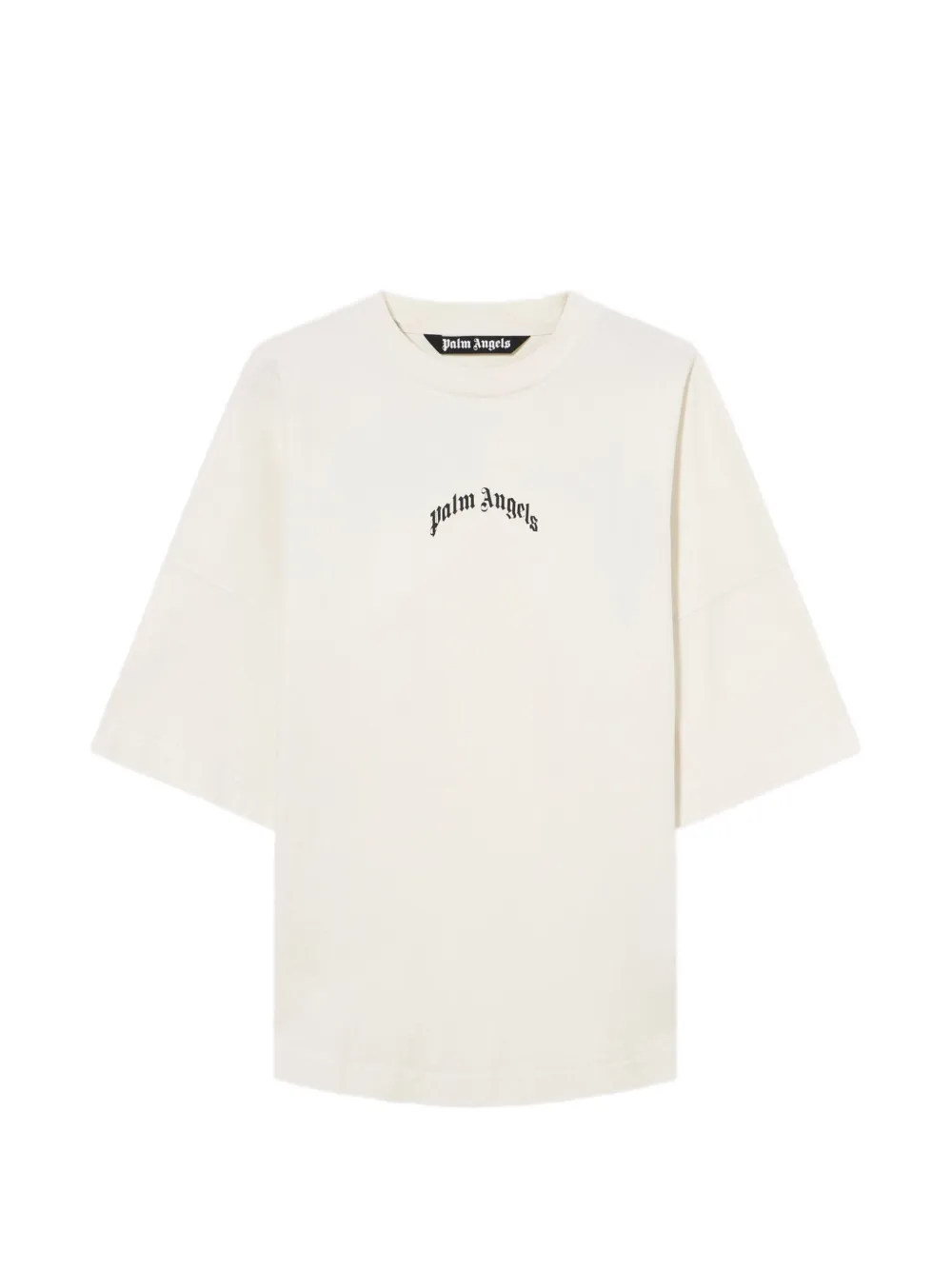 Palm Angels classic logo over T-shirt - Toni neutri