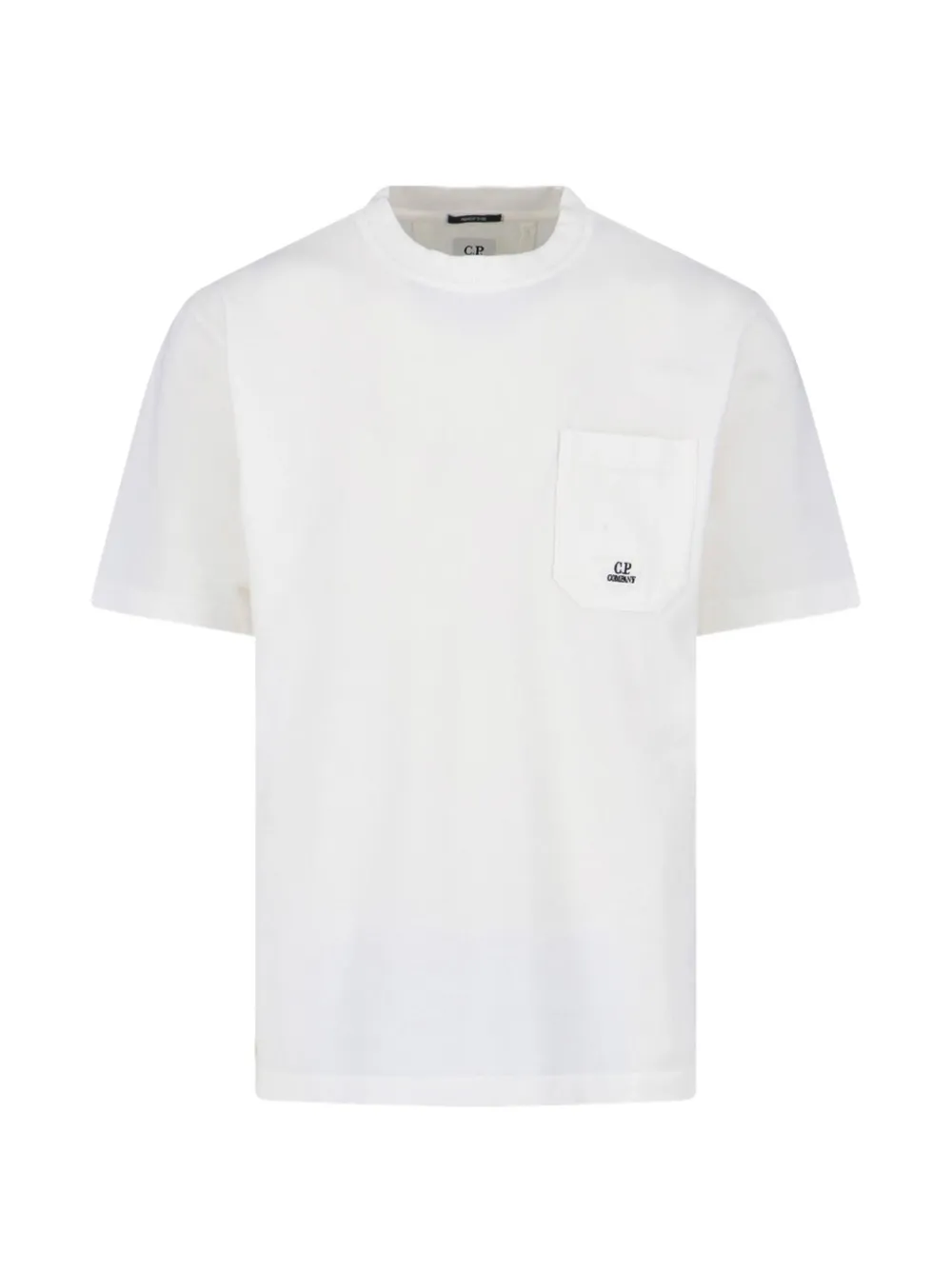 C.P. Company logo-patch T-shirt - Weiß