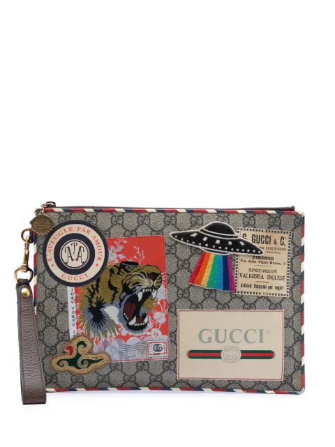Gucci Pre-Owned 2000-2015 GG Supreme Courrier clutch bag