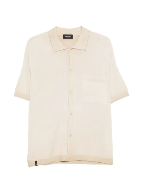 AROVESCIO pocket short-sleeve shirt