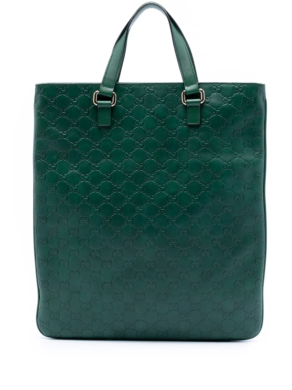 Gucci Pre-Owned 2016-2026 Guccissima tote bag - Verde