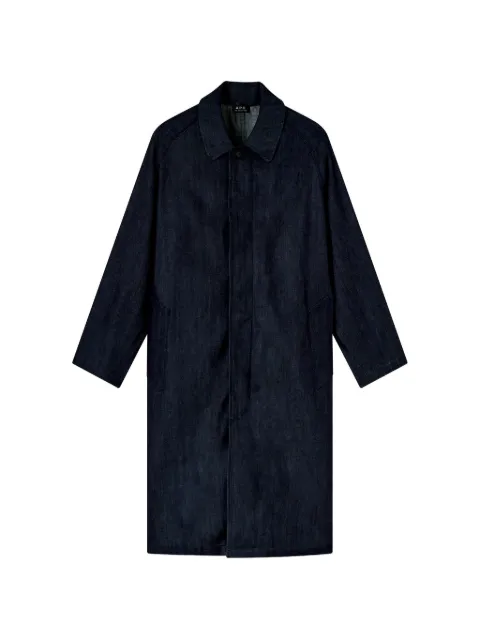 A.P.C. abrigo de mezclilla