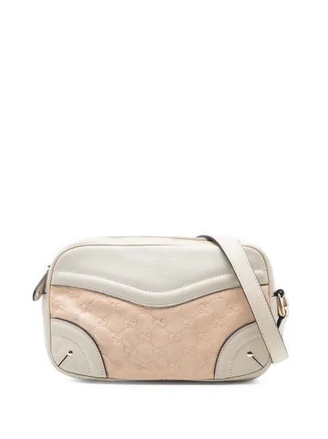 Gucci Pre-Owned 2016-2026 Guccissima Crest shoulder bag