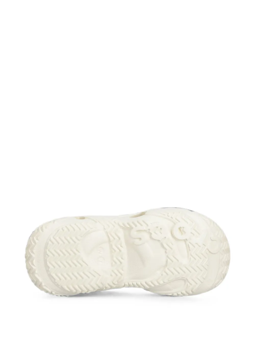Crocs Caged perforated slip-on sneakers Beige
