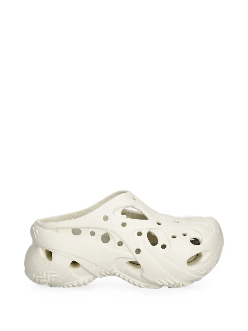 Crocs Caged perforated slip-on sneakers - Nude