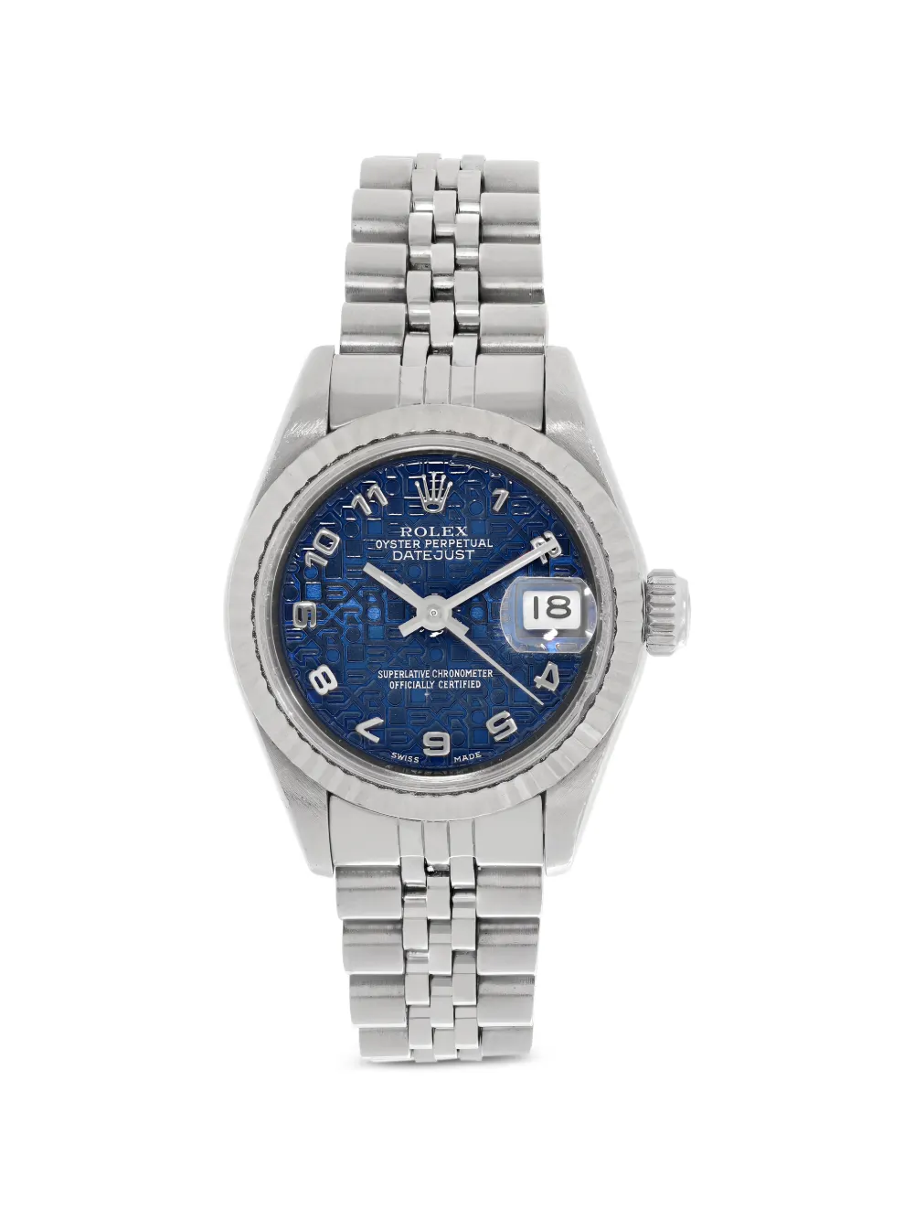 Rolex Date Just 26mm watch - Blu