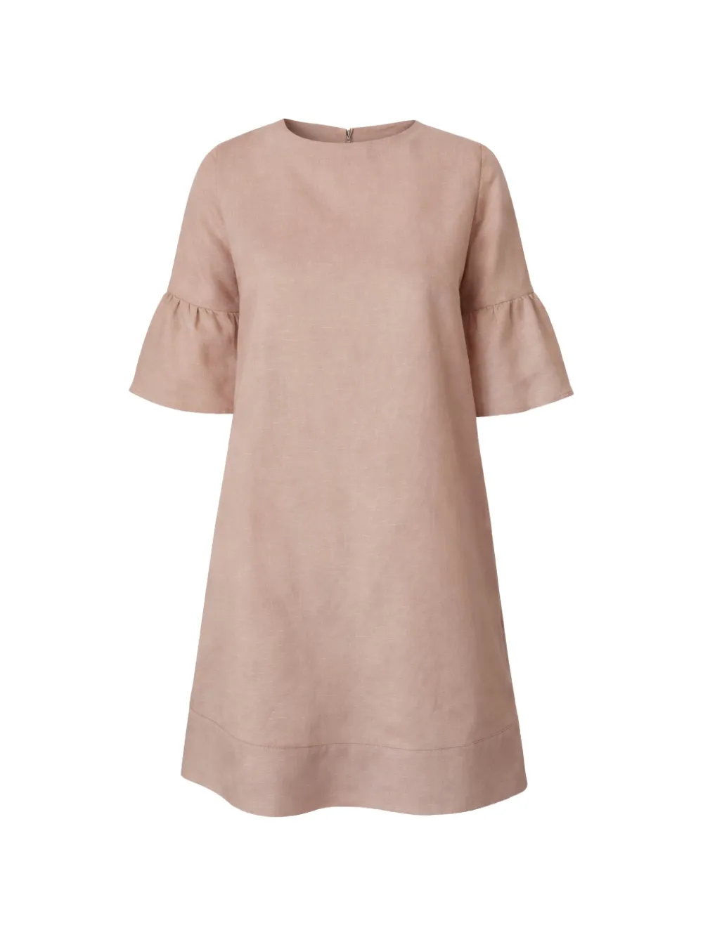 Gran Sasso ruffled mini dress - Rosa