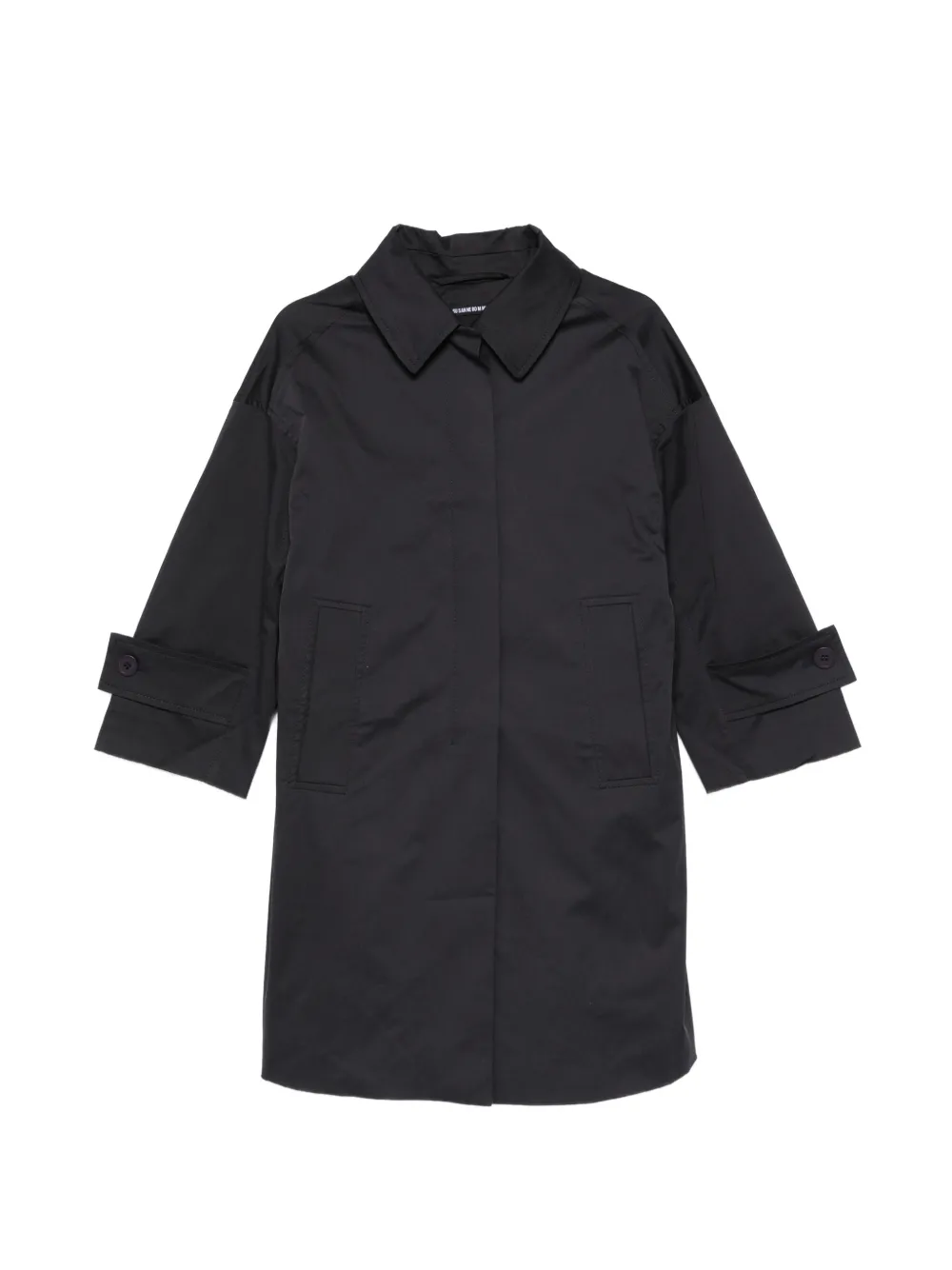 SUSANNE BOMMER button coat - Black