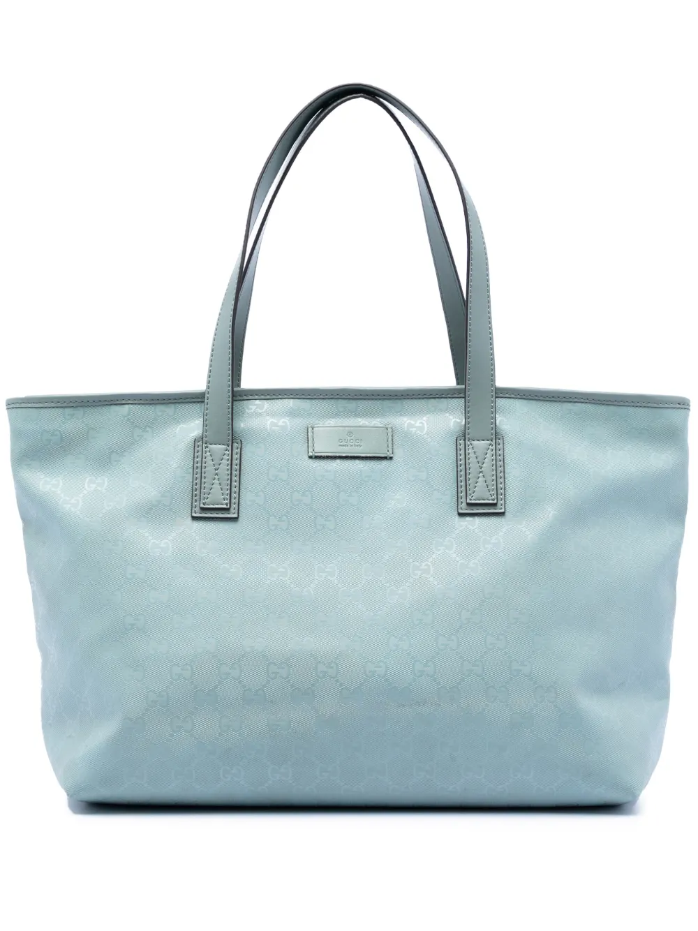 Gucci Pre-Owned 2016-2026 Medium GG Imprime tote bag - Blu