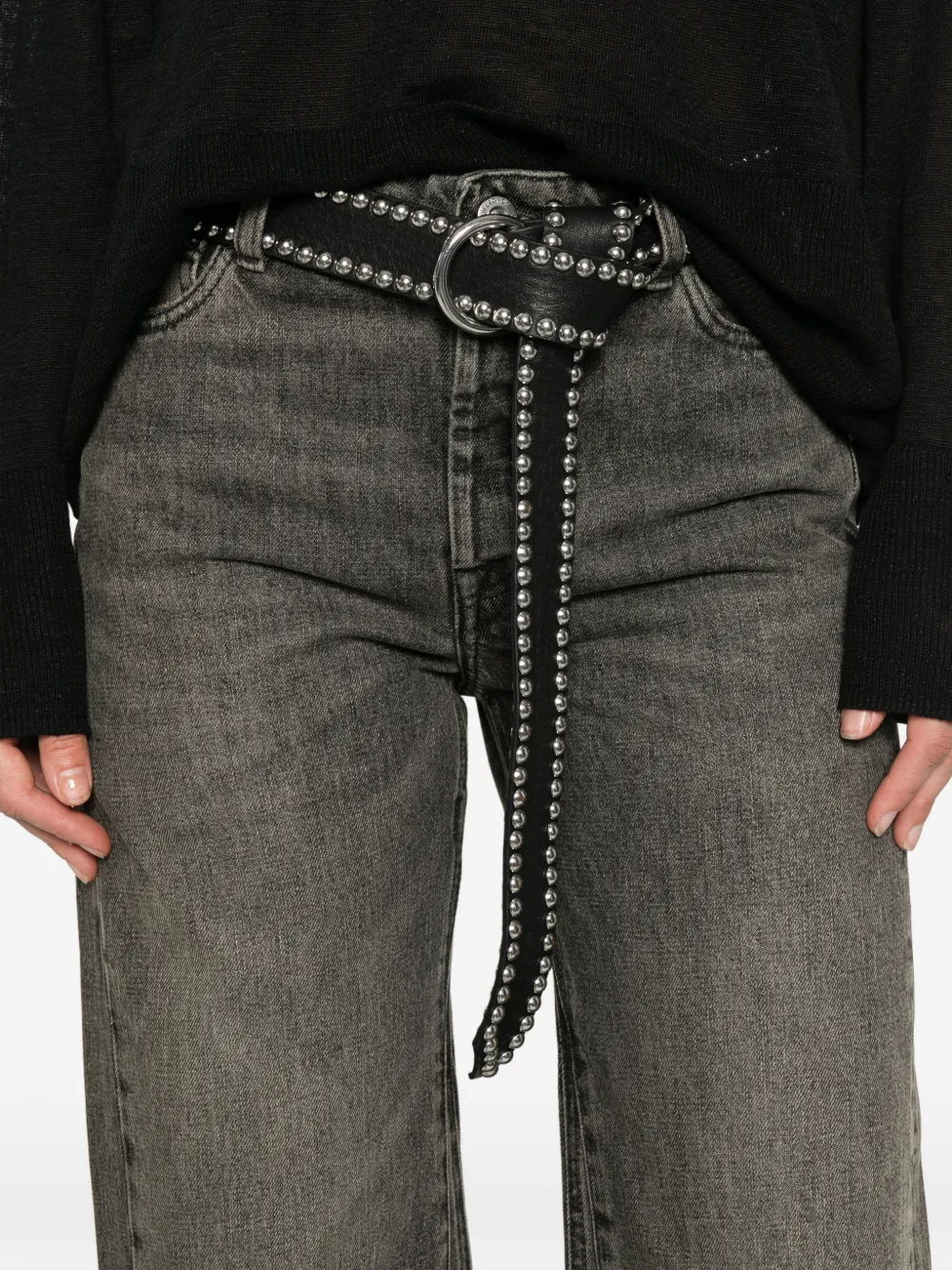 OUR LEGACY Treble Cut jeans met wijde pijpen Grijs
