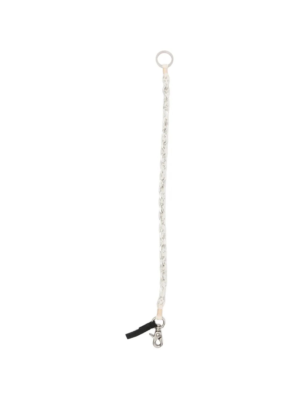 OUR LEGACY lace lobster clasp chain - Argento